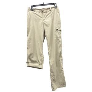 Columbia Womens PFG Aruba  Roll Up Pants Size 8 Tan